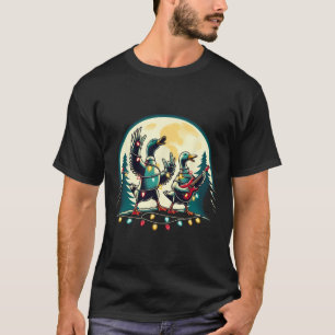 Camiseta Navidades Animales Cute Ducks Xmas Amantes De Anim