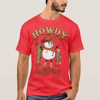 Camiseta navidades audaces vaquero