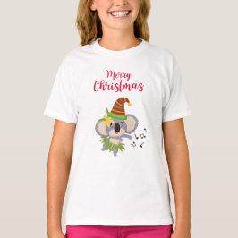 Camiseta Navidades australianos adoran el baile de diseño d