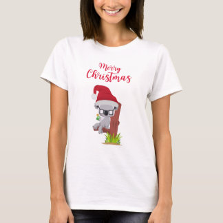 Camiseta Navidades australianos adoran el diseño de bebida