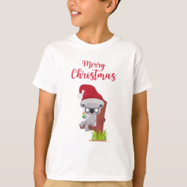 Camiseta Navidades australianos adoran el diseño de bebida 