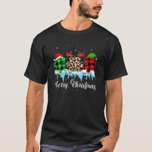 Camiseta Navidades Autismo Conciencia Rompecabezas Navidad