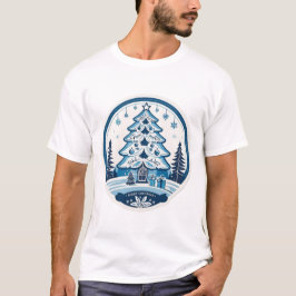 Camiseta Navidades Azules Y Ehitas