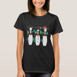 Camiseta Navidades bailando divertida bolera deportiva de N