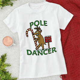 Camiseta Navidades bailarines renos Pun