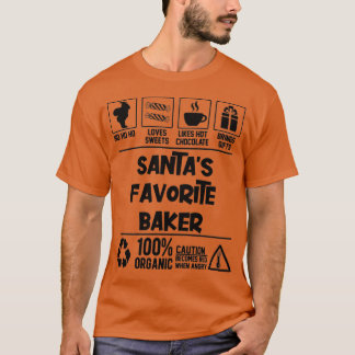 Camiseta Navidades Baker favoritos de Santas