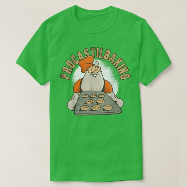 Camiseta Navidades Baking Baker Santa (Diseño del anverso)