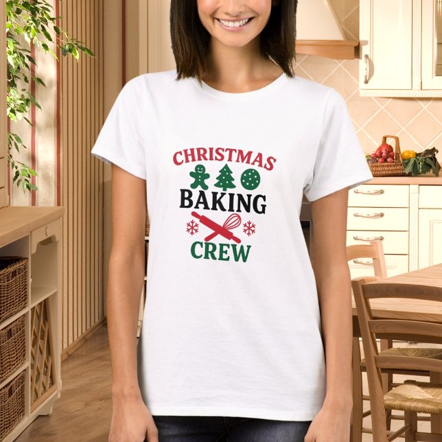 Camiseta Navidades Baking Crew Mom (Subido por el creador)