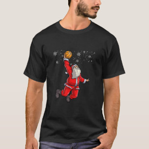 Camiseta Navidades Baloncesto Pajamas Santa Claus Slam Dunk