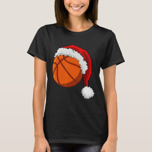 Camiseta Navidades Baloncesto Santa Hat Men Boys Sport