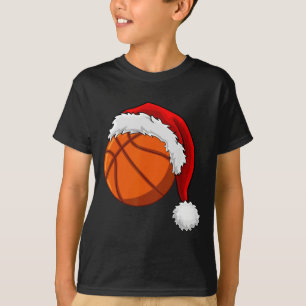 Camiseta Navidades Baloncesto Santa Hat Men Boys Sport
