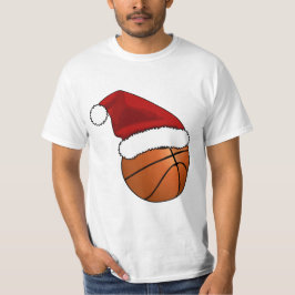 Camiseta Navidades Baloncesto y Hoop
