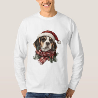 Camiseta Navidades Beagle