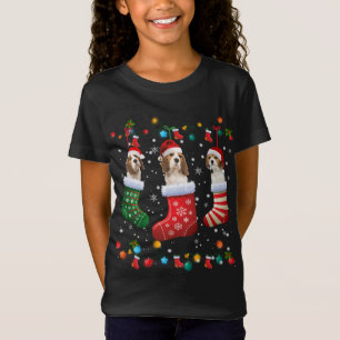 Camiseta Navidades Beagle dan un empujón a Perro Pajama