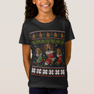 Camiseta Navidades beagles beagle beagle Perro Cute Socks N