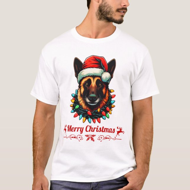 Camiseta Navidades belgas malineses Gorras Navidad (Anverso)