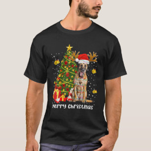 Camiseta Navidades belgas malineses iluminan árboles de San
