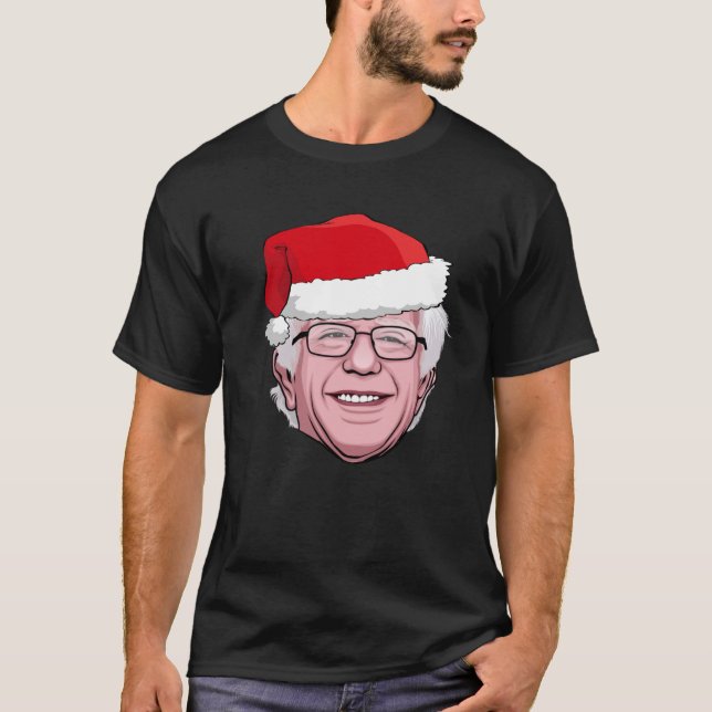 Camiseta Navidades BERNIE SANDERS (Anverso)