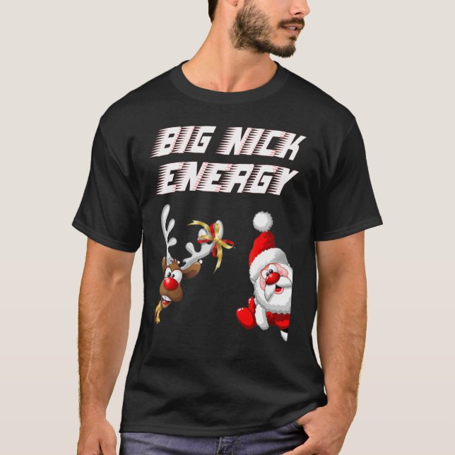 Camiseta Navidades Big Nick Energy (Anverso)