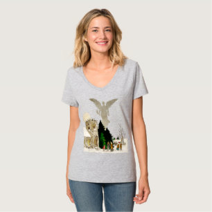 Camiseta Navidades blancos