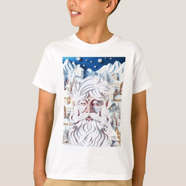 CAMISETA NAVIDADES BLANCOS (Anverso)