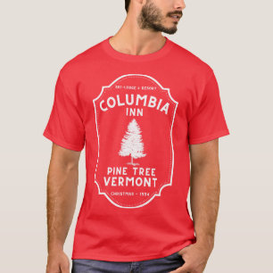 Camiseta Navidades blancos Columbia Inn WHITE TShirt