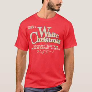 Camiseta Navidades blancos Título clásico de vacaciones de 