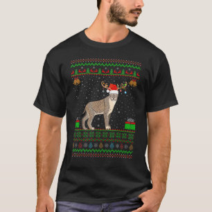 Camiseta Navidades Bobcat Santa Hat coincidentes con Bobcat