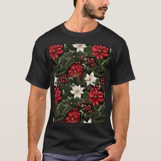 Camiseta Navidades botánicos