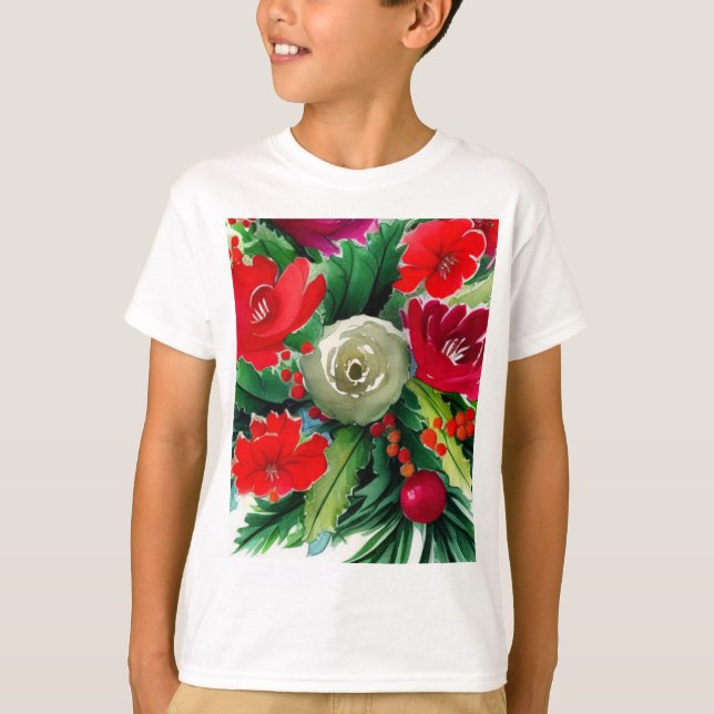 Camiseta Navidades Bouquet (Anverso)