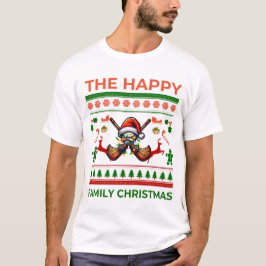 Camiseta Navidades Broomball Gorra Xmas