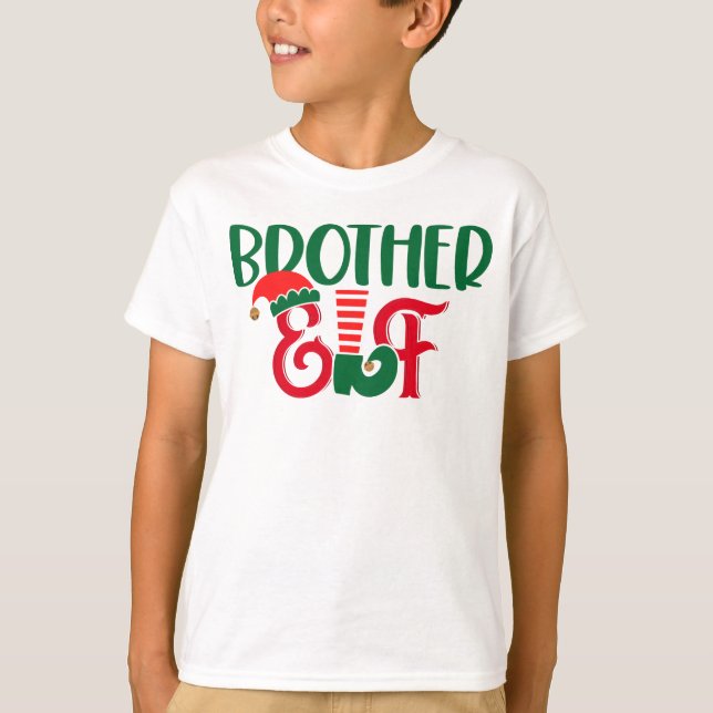 Camiseta Navidades Brother Elf (Anverso)