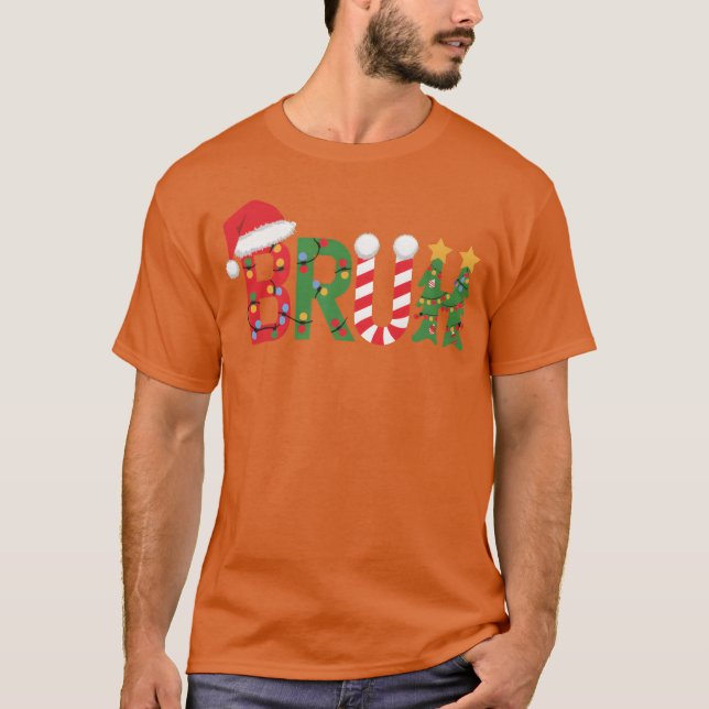 Camiseta Navidades Bruh Navidades divertidas Mujeres cosqui (Anverso)
