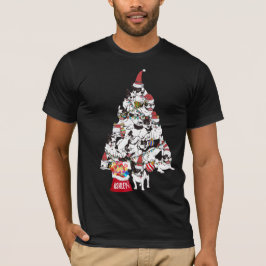 Camiseta Navidades Bulldog francés Perro cachorro