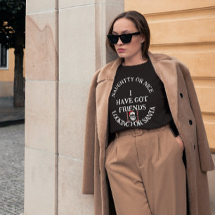 Camiseta Navidades buscando a Santa María