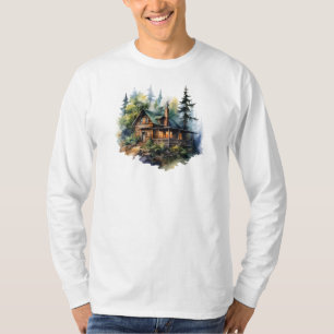 Camiseta Navidades Cabin Long Sleeve T-Shirt