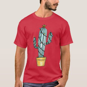 Camiseta Navidades Cactus