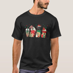 Camiseta Navidades Café Red Peppermint Latte Iced Cane Co