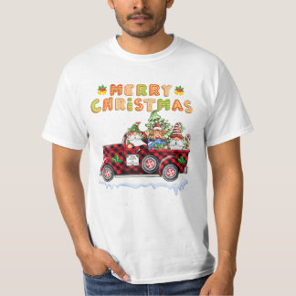 Camiseta Navidades Camión Buffalo Plaid Chr