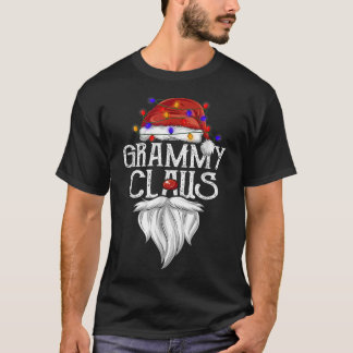 Camiseta Navidades Camisas Grammy Claus Pajama F