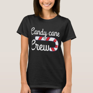 Camiseta Navidades Candy Cane Crew Family Xmas Matando