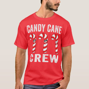 Camiseta Navidades Candy Cane Crew Funny Navidades Candy Ca