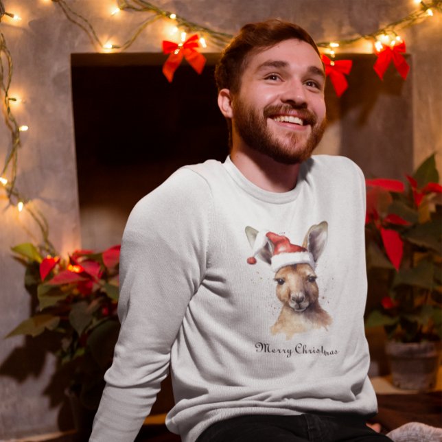 Camiseta Navidades canguro, personalizable (Subido por el creador)