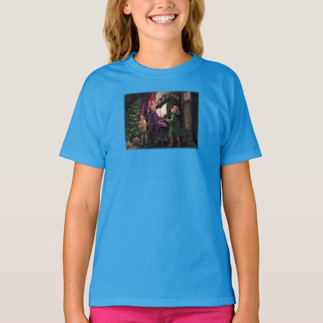 Camiseta Navidades cantando a lo largo (Anverso)