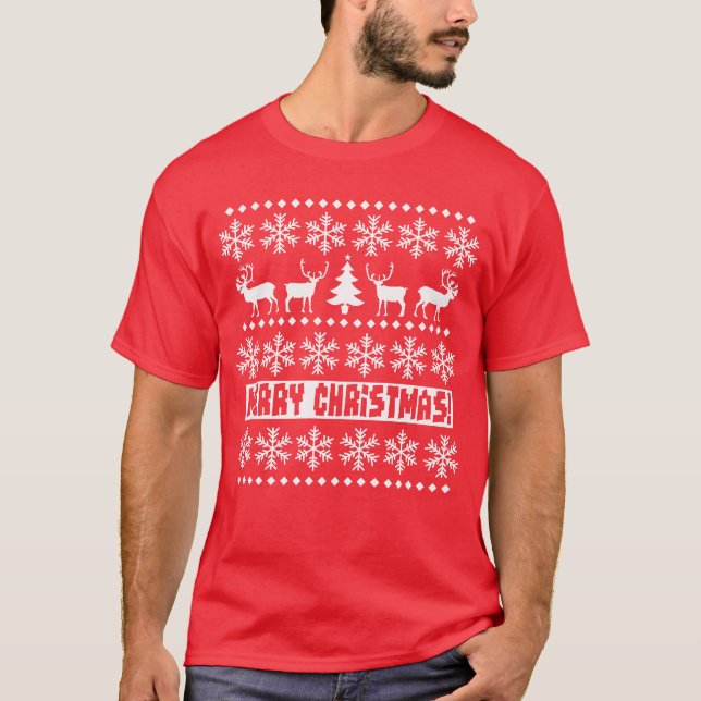 Camiseta Navidades Caribou (Anverso)