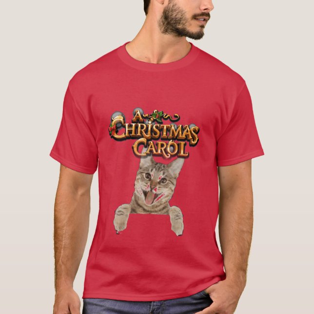 Camiseta navidades carol divertido (Anverso)