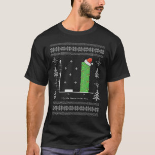 Camiseta Navidades Carol Math Bar Graph Navidades feos 1