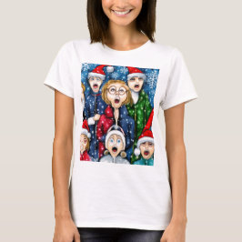 Camiseta Navidades Caroling
