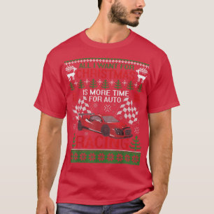 Camiseta Navidades Carreras automática divertida y feas nav