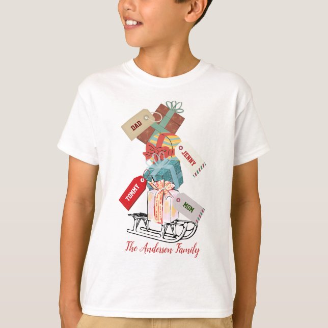 Camiseta Navidades casados con familias Red Green Winter Sl (Anverso)